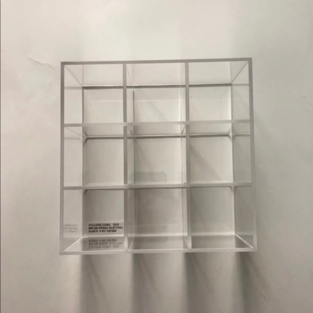 Jewelry/Crafting 3x3 Clear, Organization Box